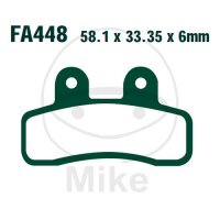 Pastiglie freno EBC standard FA448