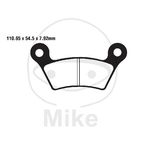 EBC Standard Semi Sintered Metal Brake Pads (V Series) FA473V