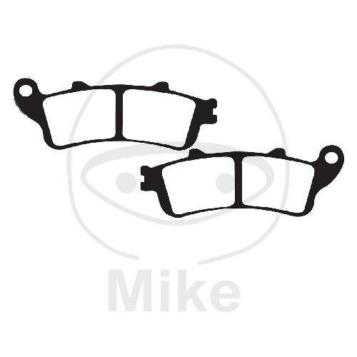 EBC Standard Semi Sintered Metal Brake Pads (V Series) FA261V