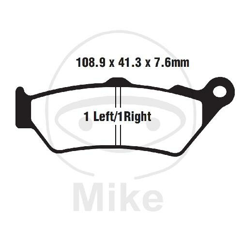 EBC SFA HH Scooter Sintered Brake Pads SFA209/2HH