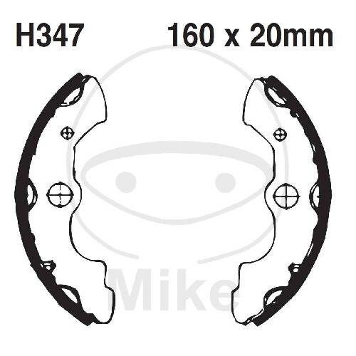 Ganasce freno con molla per Honda TRX 350 450 FM Fourtrax 98-06
