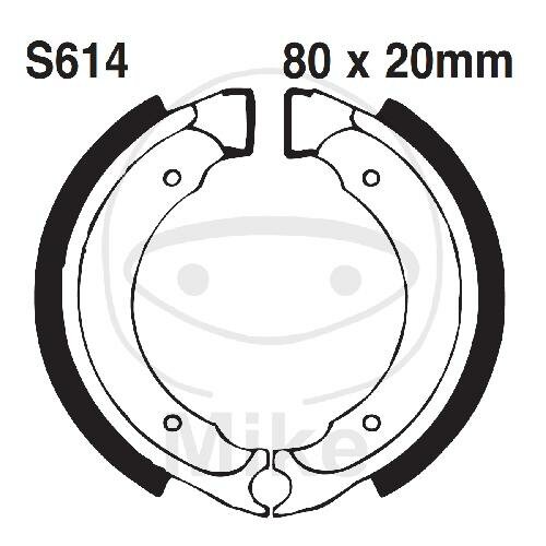 Ganasce freno con molla per Kawasaki KFX Suzuki LT LT-Z 50 80 Quadmaster 95-17