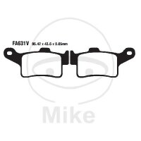 EBC Brake pad set Sinter HH FA631HH