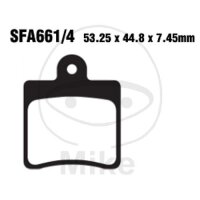 EBC Scooter brake pad set organic SFA661/4