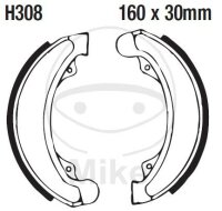 Brake shoes without spring for Honda CB SL 125 350 K 70-75