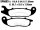 EBC Scooter brake pad set organic SFA693