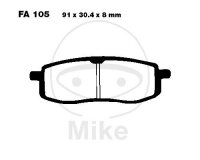 EBC Plaquettes de frein standard FA105TT
