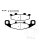 Brake Pad Set EBC FA129 for Kawasaki and Suzuki