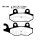 Brake pad for Aeon CAN-AM CFMOTO Husqvarna Kawasaki Suzuki Yamaha