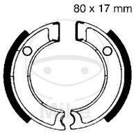 Brake shoes with spring for Yamaha PW CA 50 Salient 82-20