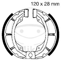 Brake shoes without spring for Suzuki RM TS 50 125 XK 79-97