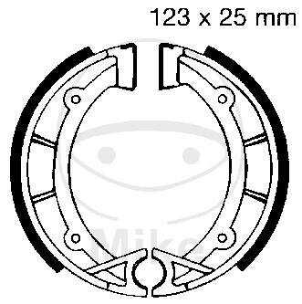 Ganasce freno con molla per Hercules Supra Ultra 50 80 Enduro 79-84