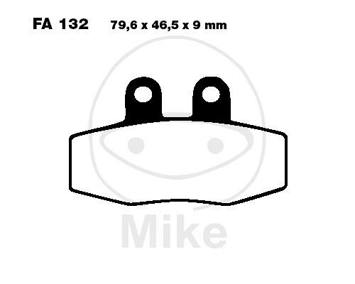 Plaquette de frein pour KTM 125 250 300 350 500 600 612 Maico 250 320 350 360 440 490 500 600