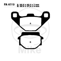EBC brake pads standard FA067/3