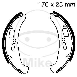 Brake shoes without spring for Vespa Cosa 125 200