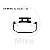 Bremsklotz Satz hinten für Suzuki RM 125 250 RMX 250...