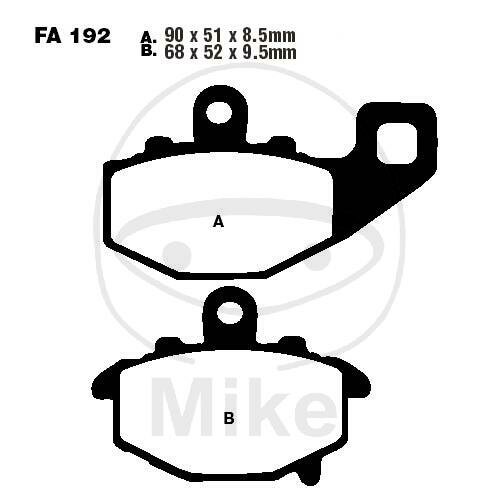 EBC Brake pads standard FA192
