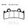 Plaquettes de frein standard EBC pour Triumph Daytona 900 Yamaha FZR 1000 YZF 750