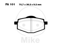 EBC Brake pad set Sinter R Off-Road FA101R