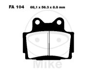 EBC Standard Semi Sintered Metal Brake Pads (V Series)...