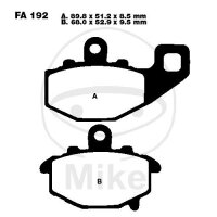 EBC Standard Semi Sintered Metal Brake Pads (V Series)...