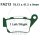 EBC Standard Semi Sintered Metal Brake Pads (V Series) FA213V