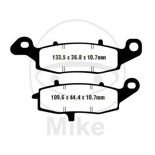 EBC Standard Semi Sintered Metal Brake Pads (V Series) FA231/2V