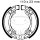 Brake shoes without spring for Adly/Herchee ATU Hyosung Pegasus PGO Qingqi Suzuki TGB