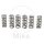 Clutch springs reinforced for Kawasaki KFX 400 Suzuki DR-Z LT-Z 400 # 2000-2008