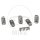 Clutch springs reinforced for KTM EXC SX SX-F Suzuki RM Yamaha XV XVS
