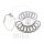 Clutch repair kit for Yamaha SRX 600 SZR 660 XT 550 600 XTZ 660