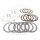 Clutch repair kit for Honda FMX FX NX SLR 650 XL 600 1983-2007