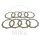 Clutch plates TRW for Honda VFR 800 FI 2000-2001