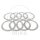 Clutch steel discs TRW for Yamaha WR 426 450 YZ 426 450 2001-2007