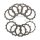 Clutch plates TRW for Ducati Monster 821 2014-2016