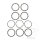 Clutch plates set TRW for BMW K 1600 # 2011-2020