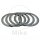 Clutch steel discs TRW for Kawasaki EL 250 252 Z 440 1980-2003