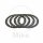 Clutch steel discs TRW for Aprilia AF1 MX Red Rose RS RX Beta RR CH Racing