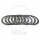 Clutch steel discs TRW Yamaha FZ FZX XTZ 750 FZ6 S2 600 TDM 850 XJ 900 YZF-R6