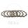Clutch plates TRW for KTM EGS 620 EXC 350 400 440 600 SC 400 1993-1995