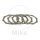 Clutch plates TRW for Honda CB CBF CG CLR 125 CM 125 185 200 CR 80 85 CRF