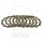 Clutch plates TRW for Kawasaki EN ER ER-6F ER-6N GPX GPZ GT KL KLE KLAR KLX