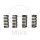 Ressorts dembrayage renforcés pour Honda CB 500 CBR 400 CTX NC 700 NT 650 700