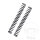 Fork spring linear YSS spring rate 8.5 for Suzuki GSX-R 600 UF UE Anniversary