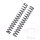Fork spring linear YSS spring rate 9.0 for Kawasaki ZX-6R 600 R Ninja Suzuki GSX-R 750