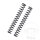 Fork spring linear YSS spring rate 8.5 for Honda CBR 600 Triumph Street Triple 675 Yamaha YZF-R6 600