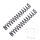 Fork spring linear YSS spring rate 10.0 for Kawasaki ZX-10R 1000 Ninja Anniversary Edition ABS