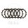 Clutch plates EBC for Suzuki GT 250 380 RM 400 TS 250 1973-1981