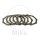 Clutch plates EBC for Honda CB CMX 250 CR 125 CRF 150 VT 250 1983-2020