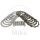 Clutch plate set for Arctic Cat DVX Kawasaki KFX Suzuki LT-Z 400